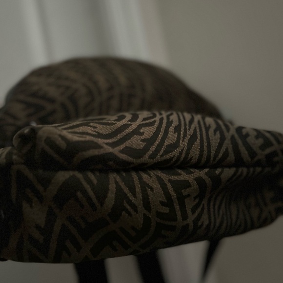 Fendi Dark Patterned Backpack - Picture 3 of 16